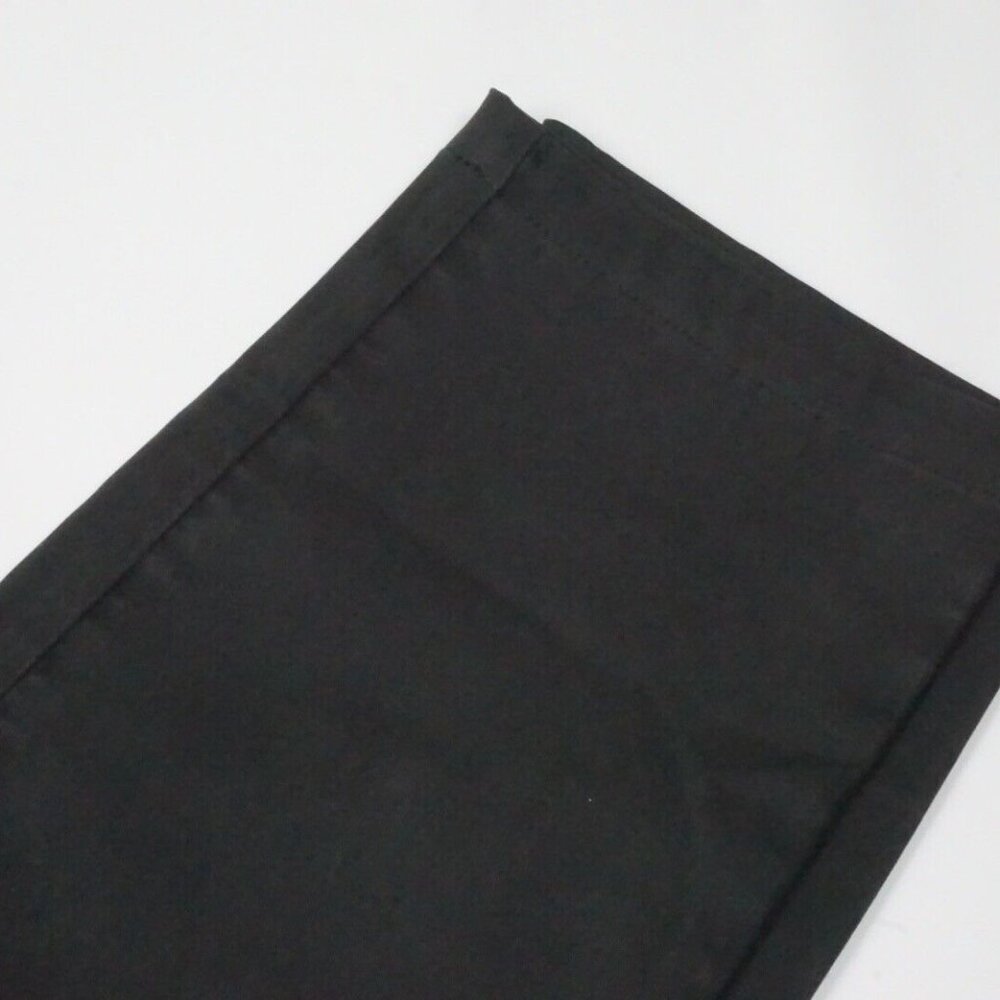 Isaia Tinto Slim Washed Black Cotton Blend Casual Men Chino Pant 48R EU NEW - Picture 2 of 8
